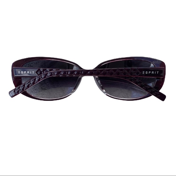 NWOT Esprit • Oval Quilted Fashion Sunglasses - Picture 5 of 8